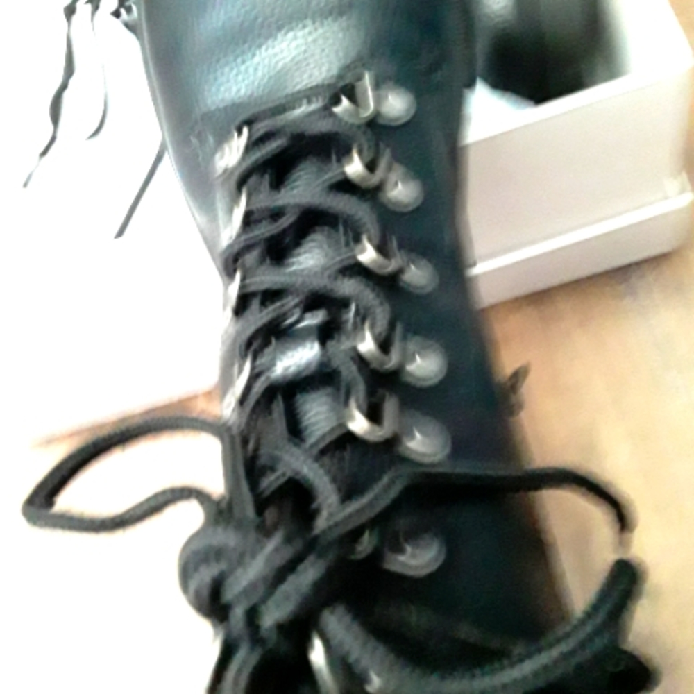 Black boots